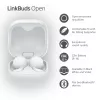 Langaton In-Ear-kuulokemikrofoni Sony LinkBuds Open WFL910W – Bluetooth, 20–20000 Hz, 10 m kantama, valkoinen