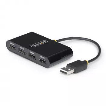 StarTech.com ST4200MINI2-USB-HUB USB-keskitin USB 2.0 480 Mbit/s musta