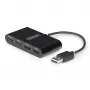 StarTech.com ST4200MINI2-USB-HUB USB-keskitin USB 2.0 480 Mbit/s musta