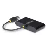 StarTech.com ST4200MINI2-USB-HUB USB-keskitin USB 2.0 480 Mbit/s musta