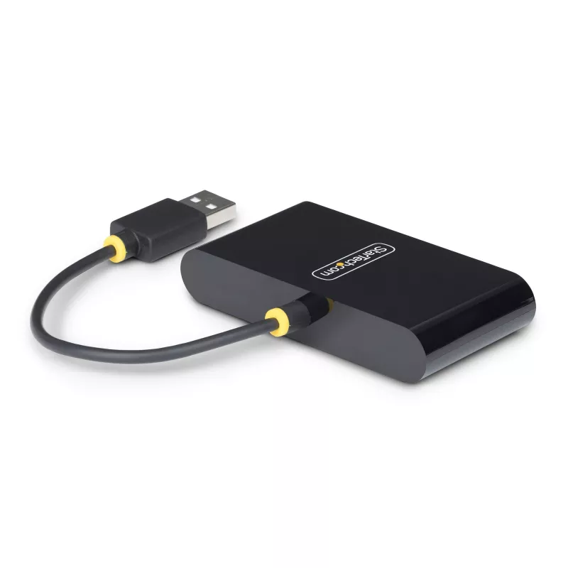 StarTech.com ST4200MINI2-USB-HUB USB-keskitin USB 2.0 480 Mbit/s musta