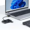 StarTech.com ST4200MINI2-USB-HUB USB-keskitin USB 2.0 480 Mbit/s musta