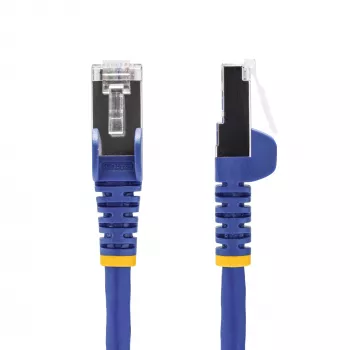 StarTech.com 1m sininen CAT8 Ethernet-kaapeli, rastnasaton RJ45, 25G/40G, 2000MHz, 100W PoE++, S/FTP, 26AWG puhdas paljas kuparilanka, LSZH, suojattu verkkokaapeli vedonpoistimilla, yksittäin testattu