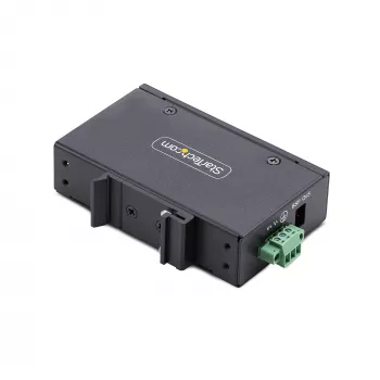 StarTech.com 5-porttinen hallitsematon teollisuusverkkokytkin, 100/1000 Ethernet, DIN-kisko-/seinäasennus, tukeva IP30 gigabit-kytkin, -40 °F - 167 °F, 9–60 V DC, TAA-yhteensopiva