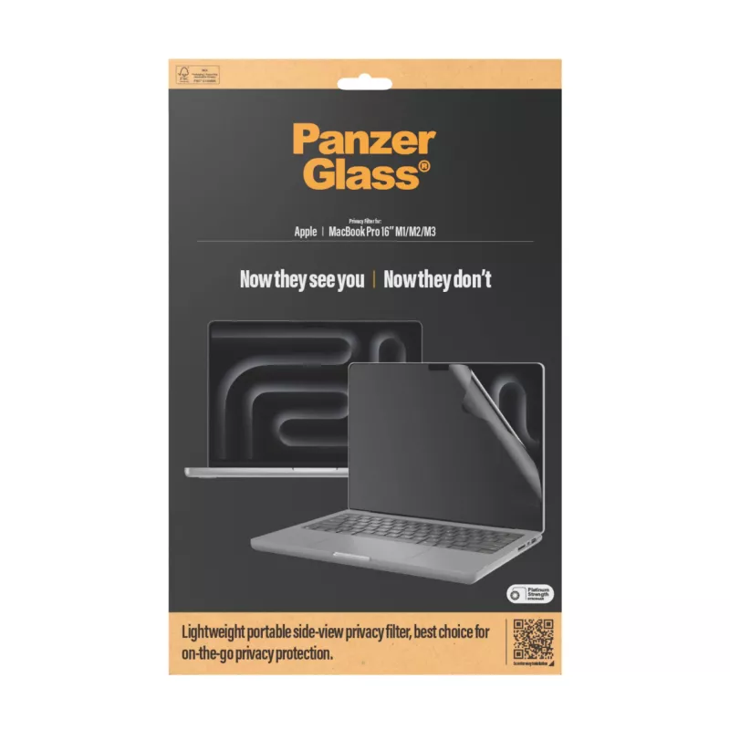 Näytönsuojus PanzerGlass Dual Privacy MacBook Pro 16