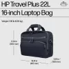 Kannettavan laukku HP Travel Plus 22L 16 inch asiakirjasalkku yksivärinen