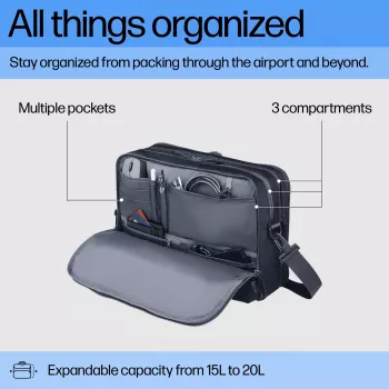 Kannettavan laukku HP Travel Plus 15 l 14