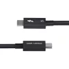 StarTech.com 1,5ft (50cm) Thunderbolt 5 -kaapeli, 80Gbit/s/120Gbit/s asti, 240W PD, 8K 60Hz, sertifioitu Thunderbolt-kaapeli - yhteensopiva Thunderbolt 4/USB4/USB-C kanssa