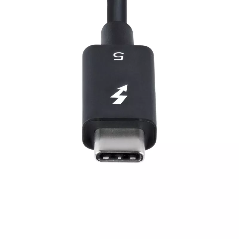 StarTech.com 1,5ft (50cm) Thunderbolt 5 -kaapeli, 80Gbit/s/120Gbit/s asti, 240W PD, 8K 60Hz, sertifioitu Thunderbolt-kaapeli - yhteensopiva Thunderbolt 4/USB4/USB-C kanssa