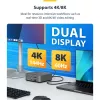 StarTech.com 1,5ft (50cm) Thunderbolt 5 -kaapeli, 80Gbit/s/120Gbit/s asti, 240W PD, 8K 60Hz, sertifioitu Thunderbolt-kaapeli - yhteensopiva Thunderbolt 4/USB4/USB-C kanssa