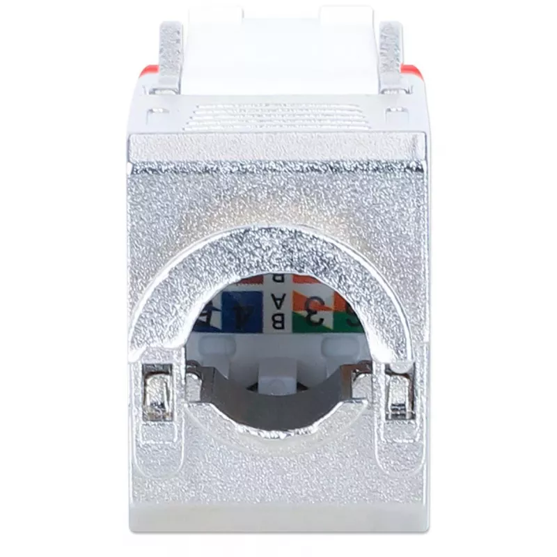Verkkokaapeli Intellinet 791311 Keystone-moduuli litteä punainen RJ-45
