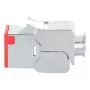 Verkkokaapeli Intellinet 791311 Keystone-moduuli litteä punainen RJ-45