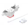 Verkkokaapeli Intellinet 791311 Keystone-moduuli litteä punainen RJ-45