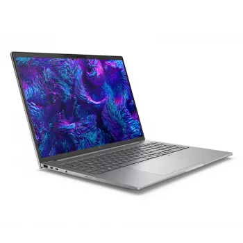 HP ZBook 8 G1i 16 A3ZT6ET mobiilityöasema, Intel Core Ultra 7 255H, 16 tuuman WUXGA IPS 400 nits, 32 GB RAM, 1 TB SSD, NVIDIA RTX 500 Ada, Wi-Fi 7, Windows 11 Pro, saksalainen näppäimistö, Meteor Silver