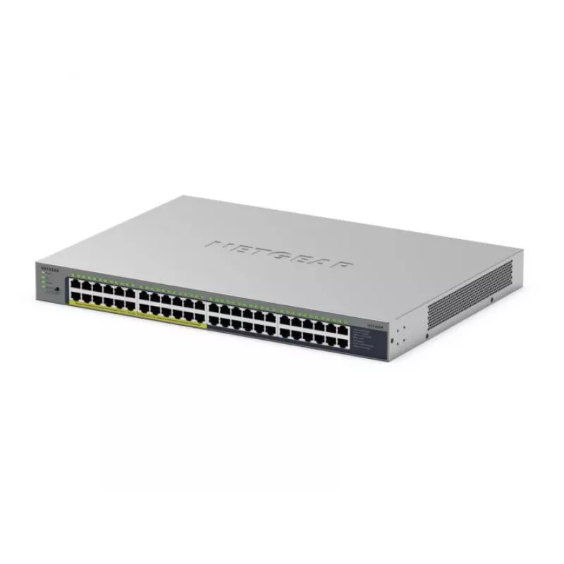 NETGEAR GS748PP hallitsematon Gigabit Ethernet (10/100/1000) Power over Ethernet (PoE) harmaa