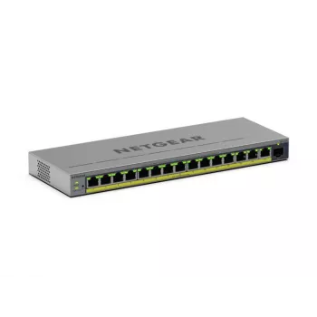 NETGEAR GS116EP hallittava L2/L3 Gigabit Ethernet (10/100/1000) Power over Ethernet (PoE) harmaa