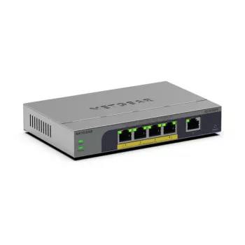 NETGEAR GS105EPP hallitsematon Gigabit Ethernet (10/100/1000) Power over Ethernet (PoE) pöytä-/seinäasennus harmaa
