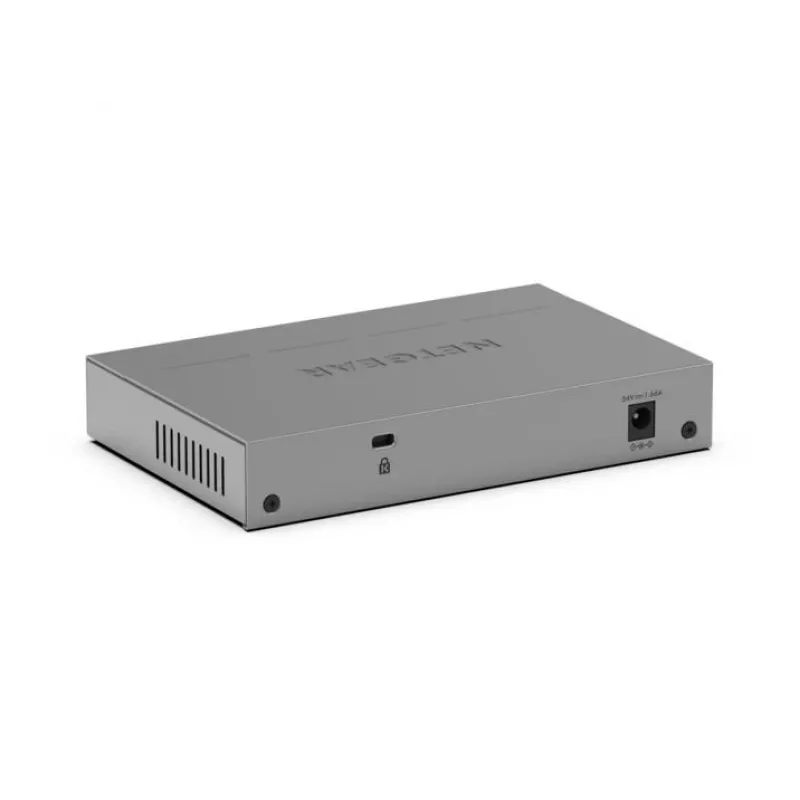 NETGEAR GS105PP hallitsematon Gigabit Ethernet (10/100/1000) Power over Ethernet (PoE) pöytä-/seinäasennus harmaa