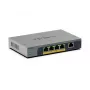 NETGEAR GS105EP hallitsematon Gigabit Ethernet (10/100/1000) Power over Ethernet (PoE) harmaa