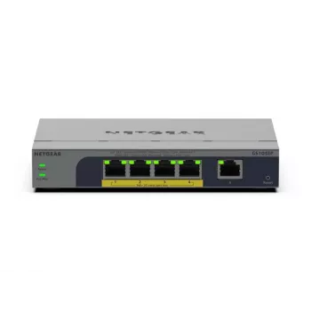 NETGEAR GS105EP hallitsematon Gigabit Ethernet (10/100/1000) Power over Ethernet (PoE) harmaa