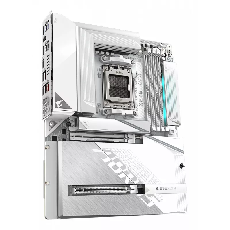 Emolevy GIGABYTE X870 AORUS STEALTH ICE, AMD AM5, ATX