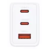 AC-sisälaturi D-Link DCP-651 — 65 W GaN, 2x USB‑C, universaali…