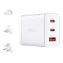 AC-sisälaturi D-Link DCP-651 — 65 W GaN, 2x USB‑C, universaali…