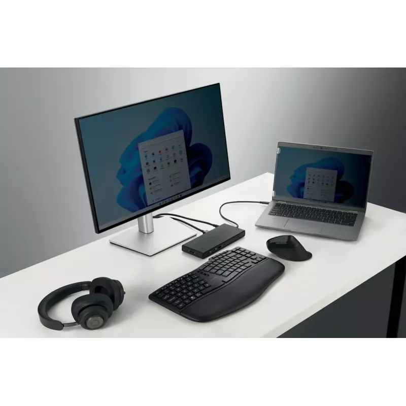 Kensington 2-suuntainen irrotettava näytönsuojakalvo Surface Laptop Go 1/2/3 -laitteelle