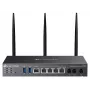 TP-Link Omada DR3220v-4G WLAN-reititin Gigabit Ethernet Dual-Band (2,4 GHz / 5 GHz) musta