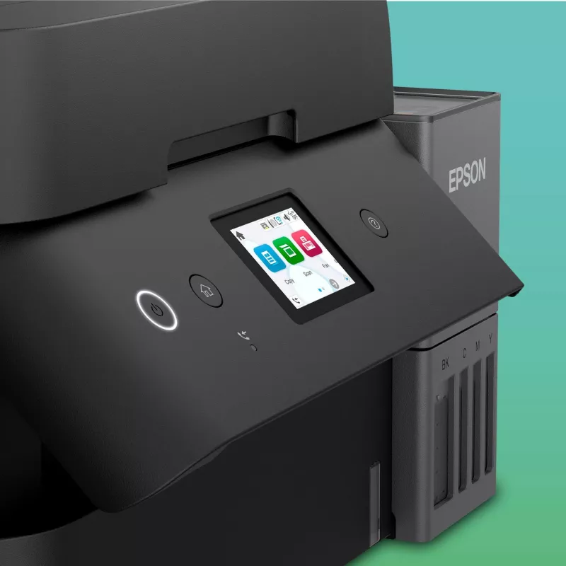 Monitoiminen mustesuihkutulostin Epson EcoTank ET-4950 — väri, A4, 4800x1200 dpi, 35 ppm, WLAN, Ethernet, duplex, musta