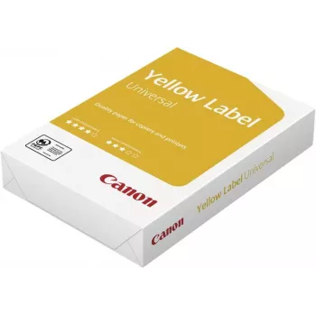 Canon keltainen Label Universal tulostinpaperi A4 (210x297 mm) 500 arkkia valkoinen