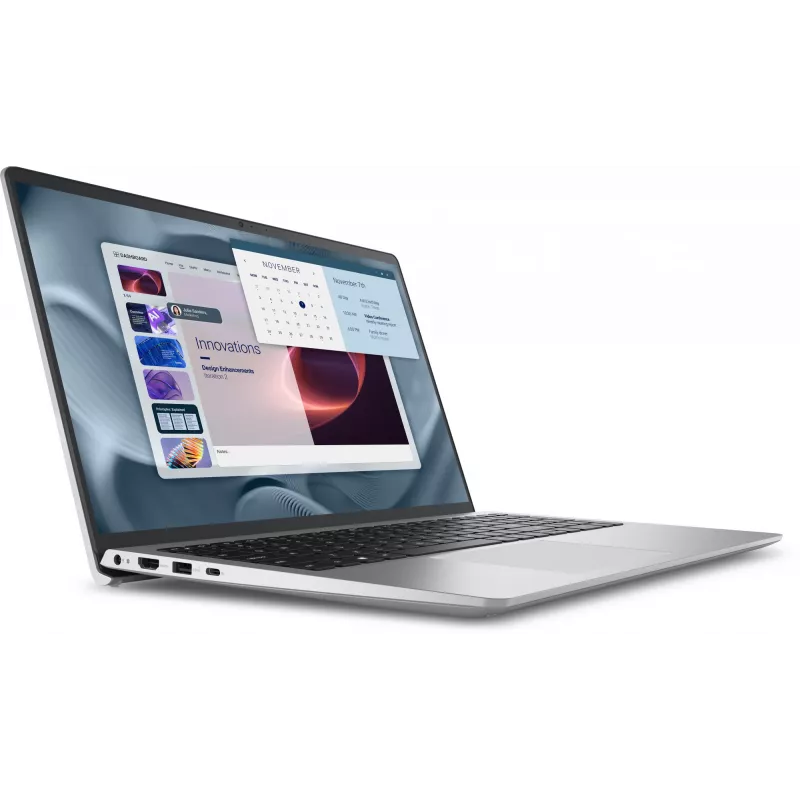 Dell Pro 15 Essential PV15250 kannettava tietokone, Intel Core i7-1355U, 15,6 tuuman Full HD 1920 x 1080 IPS 120 Hz, 16 GB DDR5, 512 GB SSD NVMe, Intel Iris Xe Graphics, Wi-Fi 6, Windows 11 Pro, hopea