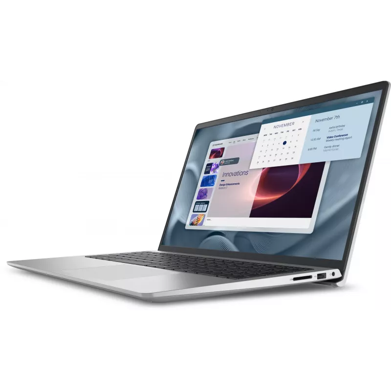 Dell Pro 15 Essential PV15250 kannettava tietokone, Intel Core i7-1355U, 15,6 tuuman Full HD 1920 x 1080 IPS 120 Hz, 16 GB DDR5, 512 GB SSD NVMe, Intel Iris Xe Graphics, Wi-Fi 6, Windows 11 Pro, hopea