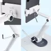 StarTech.com säädettävä tablettiteline työpöydälle – seinäkiinnitteinen – kapasiteetti 1 kg – ergonomisesti nivelletty yleismallinen tablettiteline – tablettipidike työpöydälle kääntyvä/kiertyvä/pyörivä