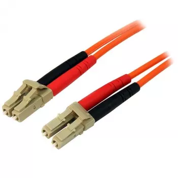 StarTech.com 1m kuituoptinen kaapeli - multimode duplex 50/125 - LSZH kuituoptinen liitäntäkaapeli - LC/LC
