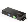 StarTech.com 5G7AINDRM-USB-A-HUB USB-keskitin USB 3.2 Gen 1 (3.1 Gen 1) Type-B 5000 Mbit/s musta