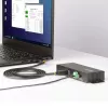 StarTech.com 5G7AINDRM-USB-A-HUB USB-keskitin USB 3.2 Gen 1 (3.1 Gen 1) Type-B 5000 Mbit/s musta