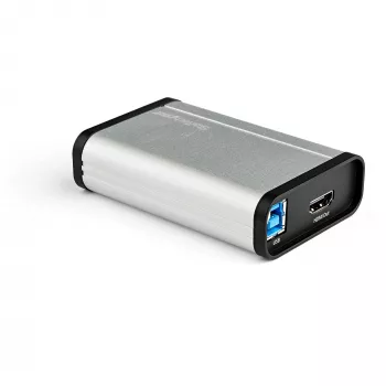 StarTech.com HDMI–USB-C-videokaappauslaite, 1080p, 60fps – UVC – ulkoinen USB 3.0 Type-C -kaappaus/live-streaming – HDMI-audio-/videotallenninadapteri – toimii USB-C/USB-A/Thunderbolt 3 -liitännöillä – TAA