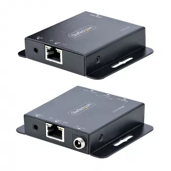 StarTech.com 4K HDMI -jatko CAT6/CAT5 Ethernet-kaapelilla, 4K 30Hz tai 1080p 60Hz videon jatko, HDMI Ethernet-kaapelilla, HDMI-lähetin- ja vastaanotinsarja, IR-kaukosäädin