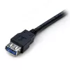 StarTech.com 2 m musta SuperSpeed USB 3.0 -jatkokaapeli A–A – M/F