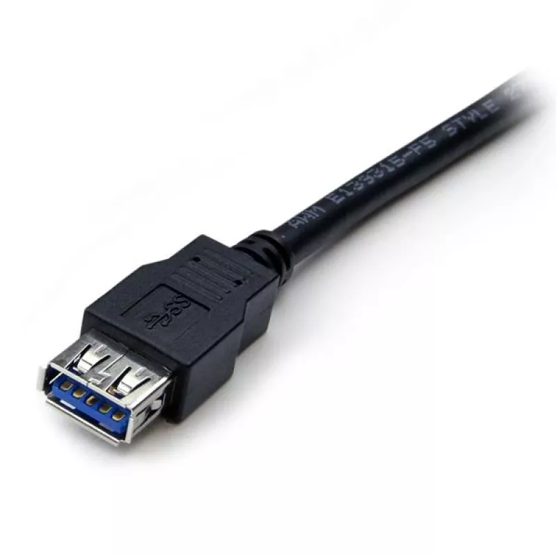 StarTech.com 2 m musta SuperSpeed USB 3.0 -jatkokaapeli A–A – M/F