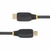 StarTech.com 18 tuumaa (0,5 m) HDMI 2.0 -jatkokaapeli, High Speed HDMI -portinsäästökaapeli, 4K 60Hz, HDMI uros–naaras-jatkoadapterikaapeli, HDMI-jatkokaapeli, M/F
