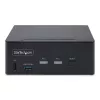 StarTech.com P2CDD143-KVM-SWITCH KVM-kytkin musta