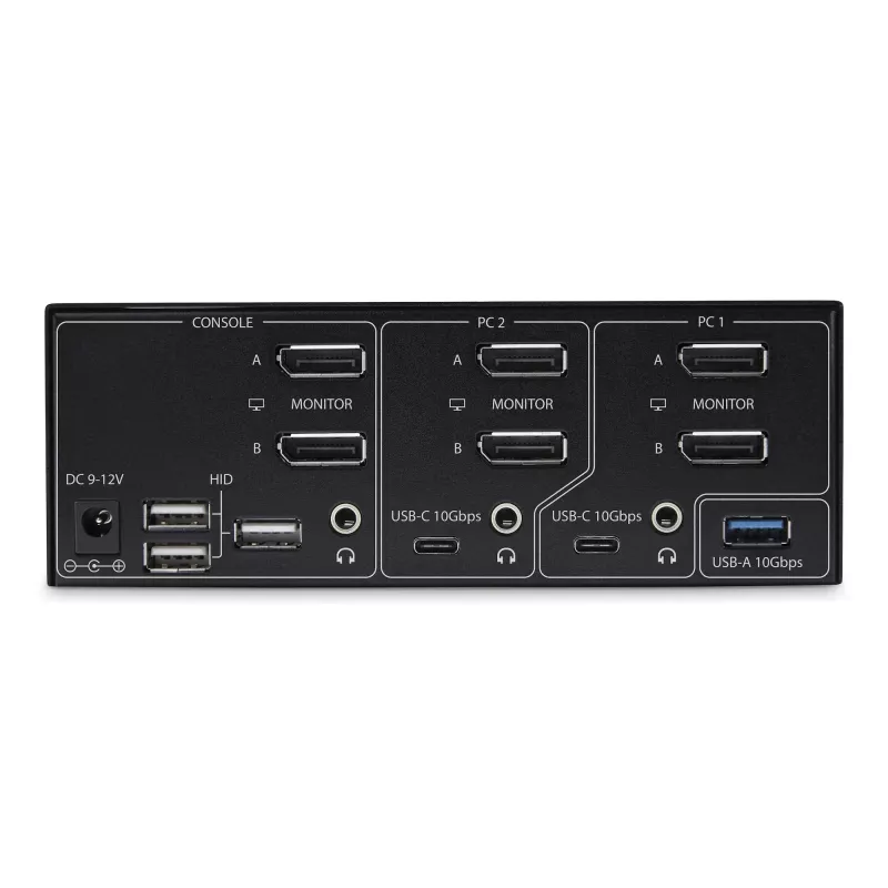 StarTech.com P2CDD143-KVM-SWITCH KVM-kytkin musta