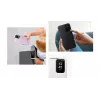 Samsung EF-ZA356CVEGWW Smart View Wallet Case läppäkuori Galaxy A35 5G -puhelimelle, laventeli