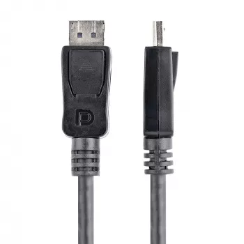 StarTech.com 10ft (3m) DisplayPort 1.2 kaapeli – 4K x 2K Ultra HD VESA-sertifioitu DisplayPort-kaapeli – DP-DP-kaapeli näytölle – DP-video-/näyttökaapeli – lukittuvat DP-liittimet