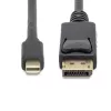 StarTech.com 1,8 m Mini DisplayPort - DisplayPort 1.2 kaapeli – 4K x 2K UHD Mini DisplayPort - DisplayPort-adapterikaapeli – Mini DP - DP-kaapeli näytölle – mDP-DP-muunninkaapeli
