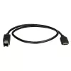 StarTech.com USB-C - USB-B tulostinkaapeli - M/M - 0,5 m - USB 2.0
