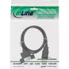 InLine USB 2.0 -adapterikaapeli Type-A uros / A naaras korttipaikan peltiin, 0,6 m