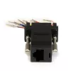 StarTech.com DB9-RJ45-modulaariadapteri – uros/naaras, DB-9, RJ-45, musta